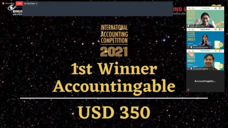 Tim Akuntansi Unila Juara I Kompetisi Akuntansi Internasional
