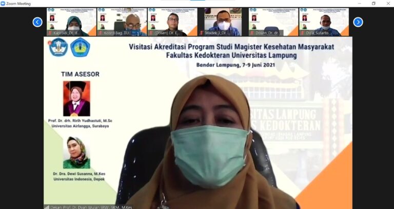 Magister Kesmas Lakukan Asesmen Lapangan Daring