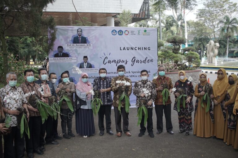 Unila Launching Campus Garden: Konservasi Anggrek Spesies