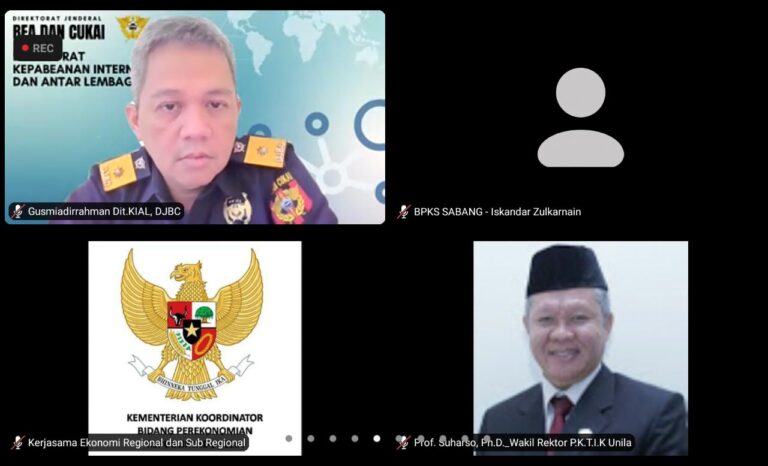 Unila Ikut Serta dalam Penyusunan IB IMT-GT 2022-2026