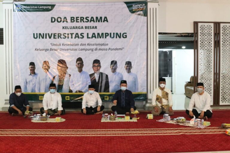 Doa Bersama Keluarga Besar Universitas Lampung