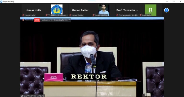 Rektor Paparkan Revolusi Mental dan Tantangan Industri 4.0 di Hadapan Maba Unila