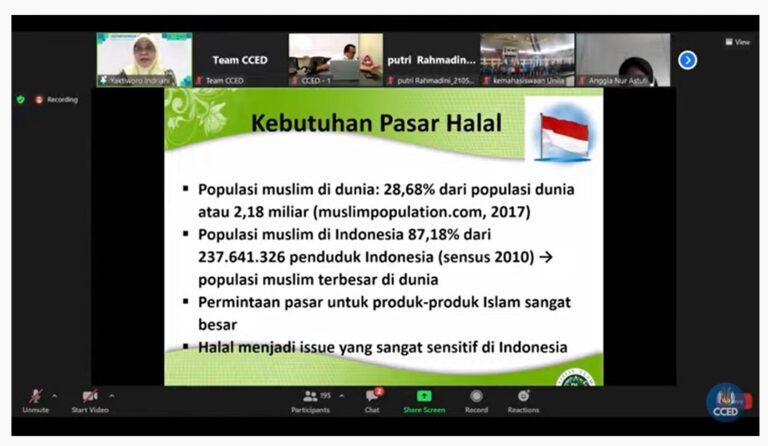 Pembukaan Pelatihan Product Operation dan Legalitas Usaha