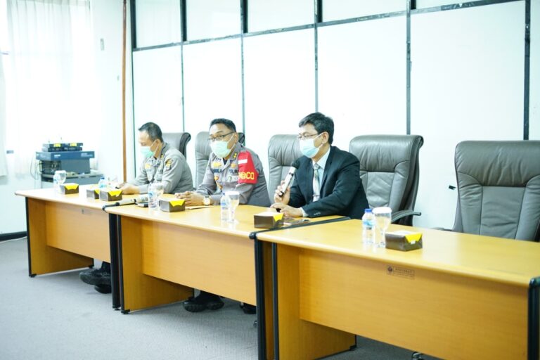 Rakor Persiapan Vaksinasi Bacth 5 Bersama Polda Lampung