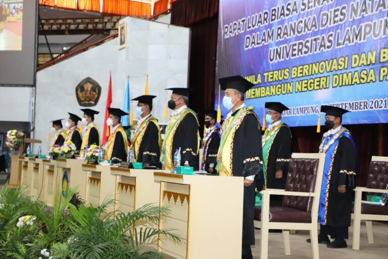 Dies Natalis ke-56: Geliat Unila Membangun Negeri di Masa Pandemi