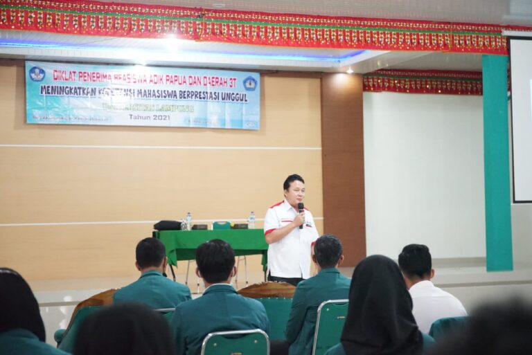 Diklat Forkom KIP Kuliah 2021 dan Peningkatan SDM Penerima Beasiswa Adik Papua