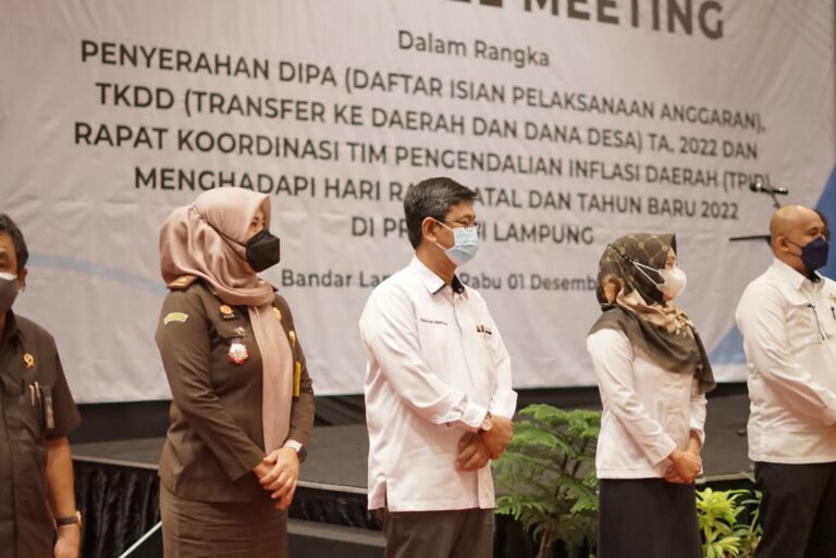 Prof. Asep Hadiri Penyerahan DIPA TA 2022