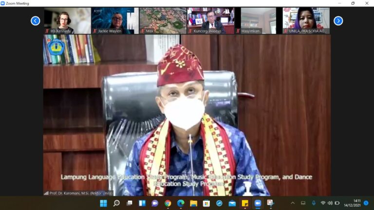 Rektor Buka Konferensi Kebudayaan ICCE of Lampung