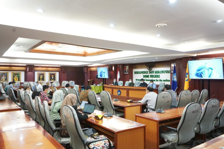 Rektor Pimpin Rakor Pengadaan Barang Jasa Unila