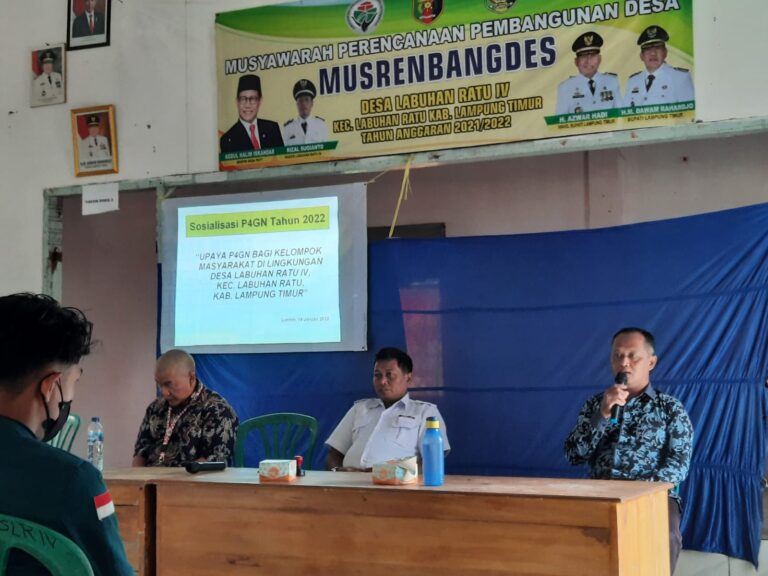 Mahasiswa KKN Gandeng BNNK Lamtim Sosialisasikan Bahasa Narkoba