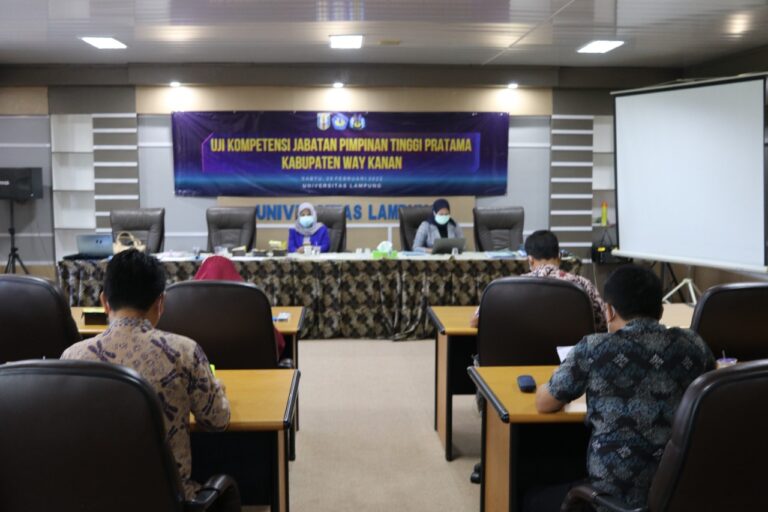 UPT PKK Asesmen 7 Kandidat JPT Waykanan