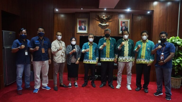 Rektor Terima Audiensi Pimpinan Tribun Lampung