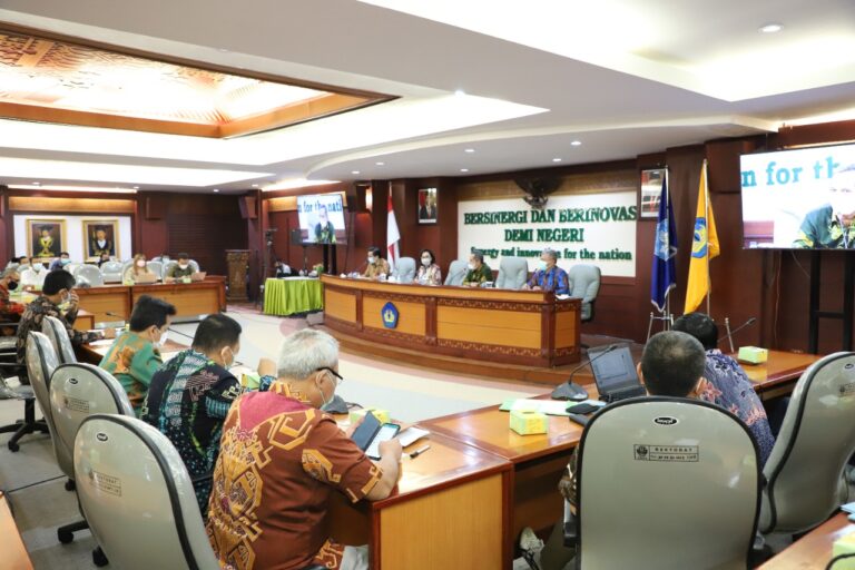 Rapat Koordinasi Pimpinan Unila dan Dewan Pengawas BLU