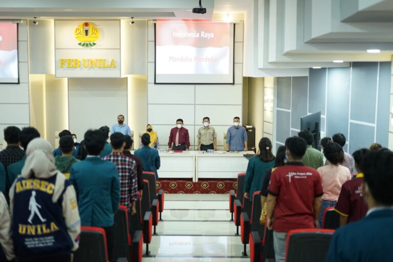 Pelantikan Pengurus UKM Kebangsaan Unila Periode 2022