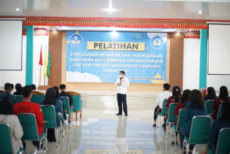 Pelatihan Penyusunan Anggaran bagi LK dan UKM Tingkat Universitas 2022