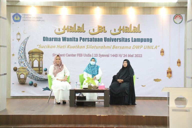 Halalbihalal dan Pengajian Rutin DWP Unila 2022