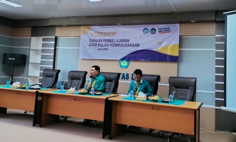 Lokakarya Capaian Pembelajaran Mata Kuliah Kewirausahaan di Lingkungan Unila