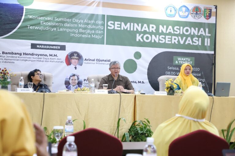 LPPM dan Jurusan Kehutanan Gelar Seminar Nasional Konservasi II
