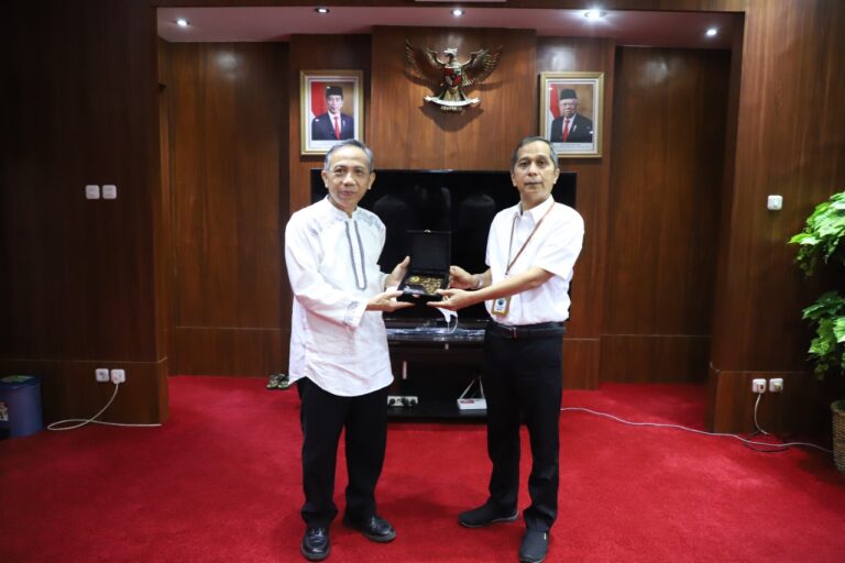Prof Karomani Terima Kunjungan Rektor Itera