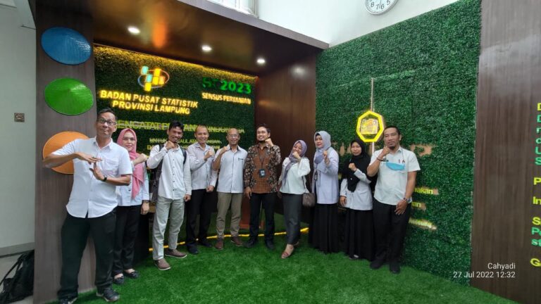 6 Tendik Unila Ikuti Sosialisasi Pranata Komputer BPS Lampung