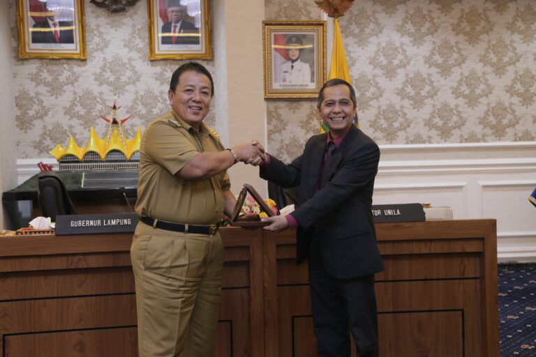 Untuk Persiapan Masuk PTN-BH Rektor Unila Minta Pemda Provinsi Lampung Segera Melepas Hak Tanah Hibah di Kota Baru