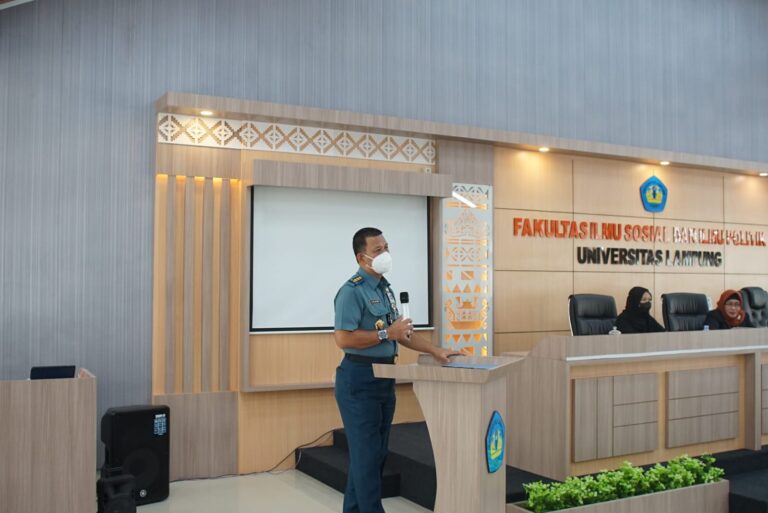 Kuliah Tamu, FISIP Hadirkan Rektor Unhan RI sebagai Pemateri