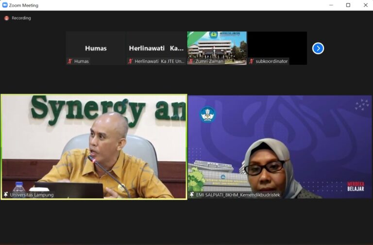 Unila Gelar Sosialisasi Keterbukaan Informasi Publik 2022