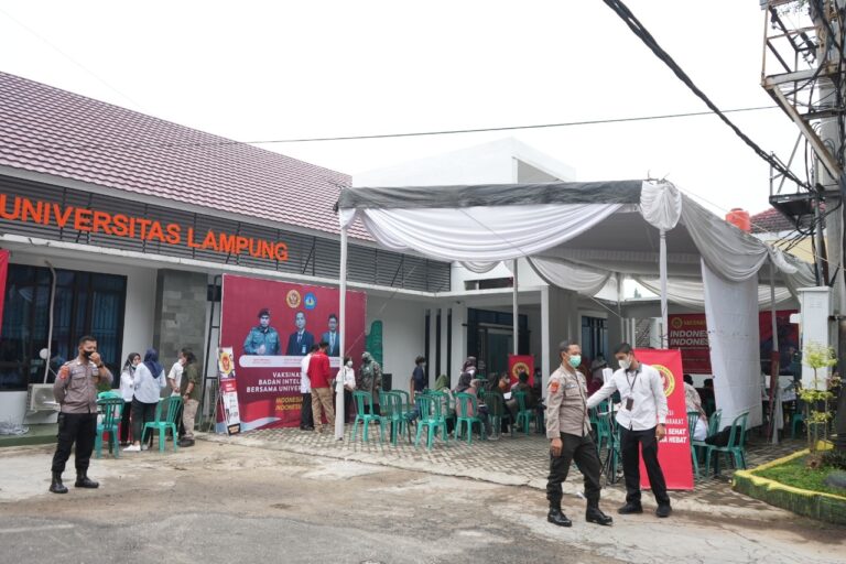 Unila Gelar Vaksinasi Massal Batch 2