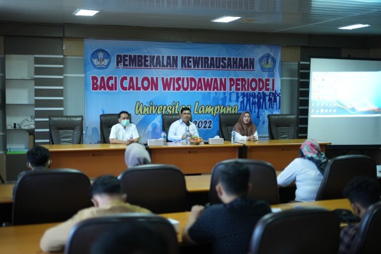 Pembekalan Kewirausahaan bagi Calon Wisudawan Periode I