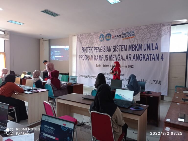 Bangun Sistem Informasi MBKM Unila dalam Satu Bulan