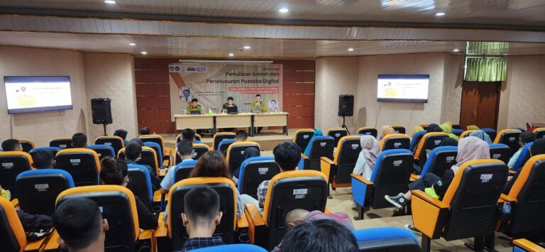 UPT Perpustakaan Gelar Workshop Penulisan Ilmiah dan Penelusuran Pustaka Digital