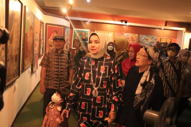 UPT Perpustakaan Sambut Kunjungan Ketua Dekranasda Lampung