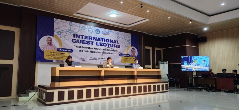 Jurusan Teknik Elektro Adakan International Guest Lecture 