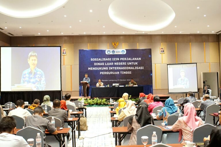 UPT PKLI Sosialisasikan Izin Perjalanan Dinas Luar Negeri