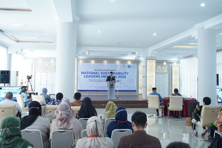 FEB Selenggarakan The 3rd National Sustainability University Leaders Meeting 2022