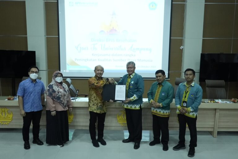 UPT PKK dan BPJS Kesehatan Lampung Jalin Kerja Sama 