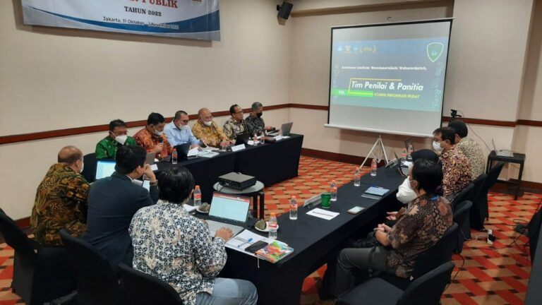 Unila Ambil Bagian dalam Presentasi Uji Publik Keterbukaan Informasi Publik