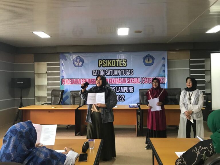 Pansel PPKS Unila Adakan Seleksi Calon Satgas PPKS