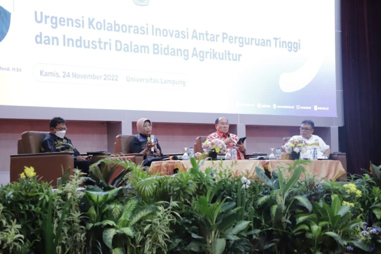 Usung Tema “Urgensi Kolaborasi Inovasi Antarperguruan Tinggi dan Industri dalam Bidang Agrikultur”, Kedaireka Hadirkan RekaTalks & RekaPreneur di Unila
