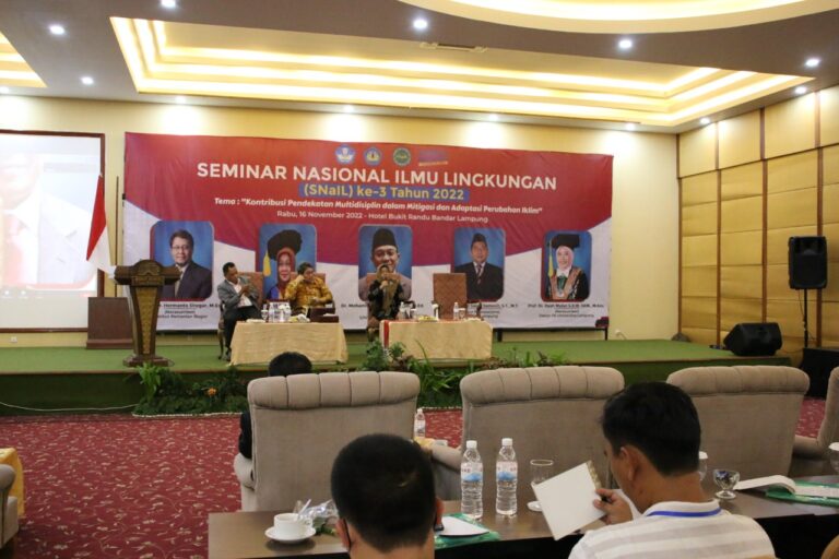 SNaIL ke-3 2022 Bahas Mitigasi dan Adaptasi Perubahan Lingkungan