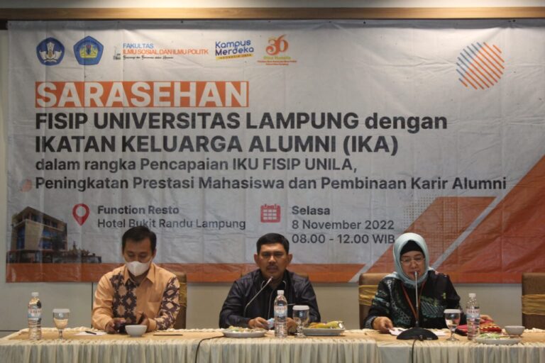 FISIP dan IKA FISIP Gelar Sarasehan Pencapaian IKU