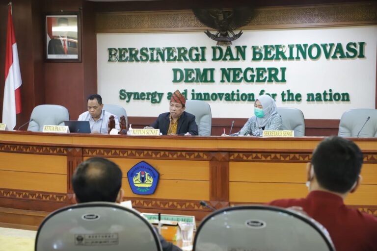 Senat Tetapkan Delapan Bakal Calon Rektor Unila Periode 2023 – 2027