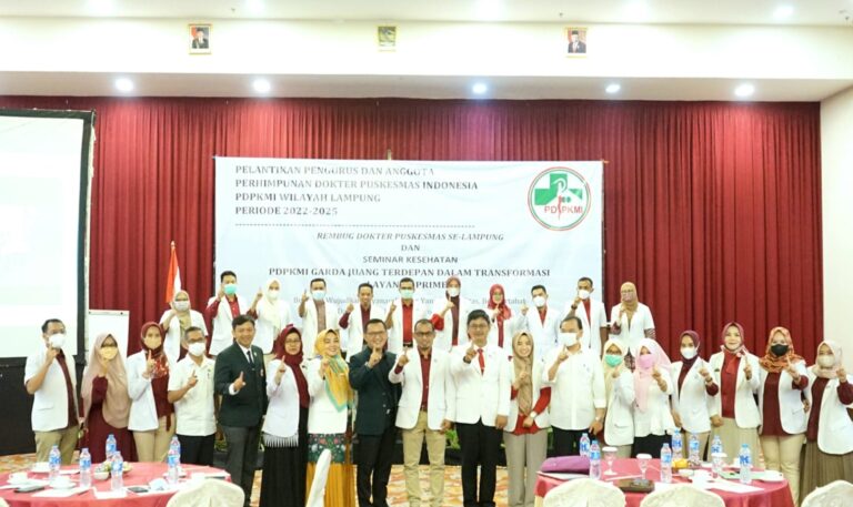 WR BUK Hadiri Pelantikan Pengurus dan Anggota PDPKMI Wilayah Lampung