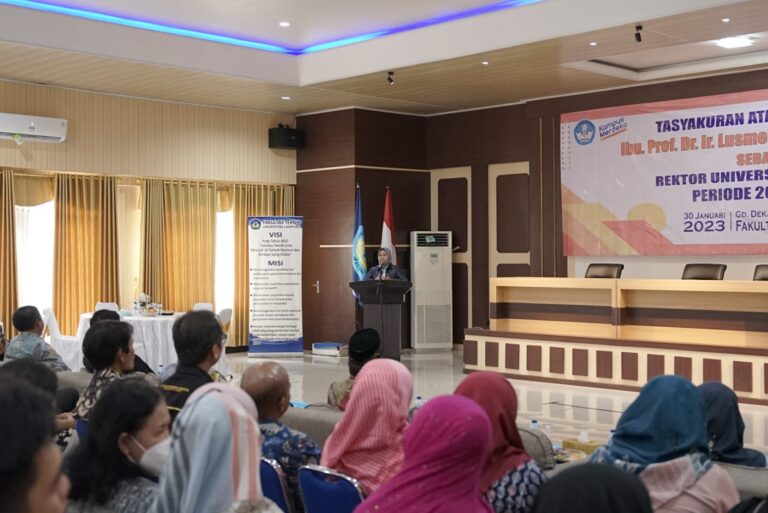 Rektor Hadiri Tasyakuran Fakultas Teknik