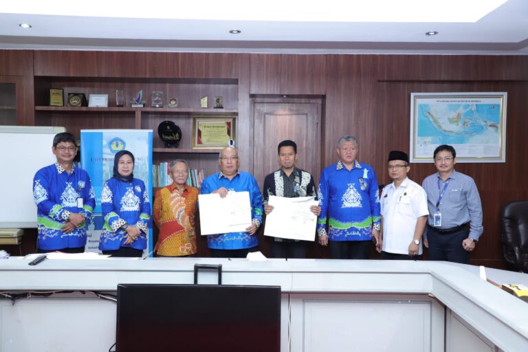 Rektor Saksikan Penandatanganan PKS Bank BTN dan YP Unila 