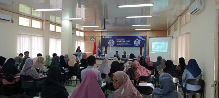 FMIPA Gelar Sosialisasi Beasiswa LPDP Tahap I 2023 