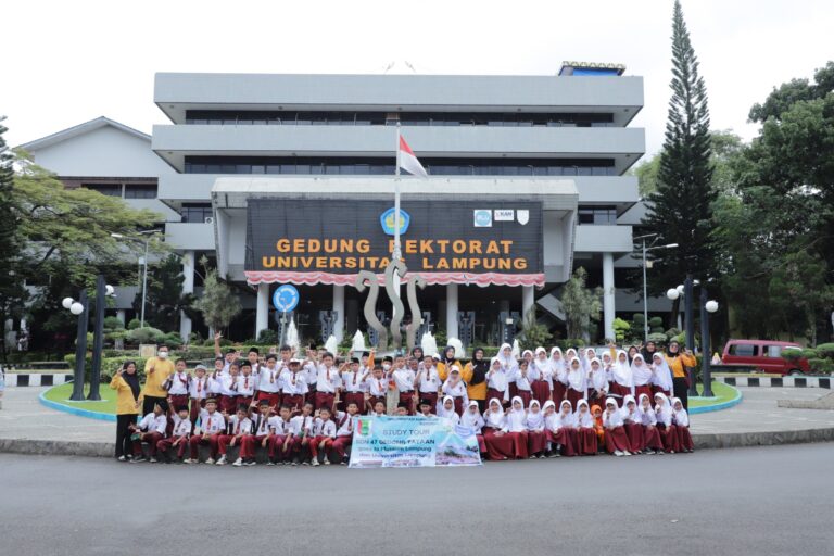 Unila Terima Kunjungan Siswa SDN 47 Gedong Tataan