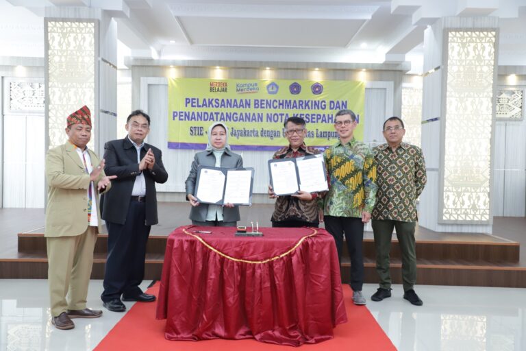 Lakukan MoU dengan STIE dan STMIK Jayakarta, Unila Siap Kerja Sama di Bidang Pendidikan