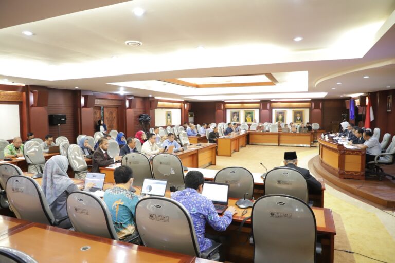 Penyusunan Perjanjian Kinerja Rektor Unila dengan Pimpinan Unit Kerja di Lingkungan Unila Tahun 2023