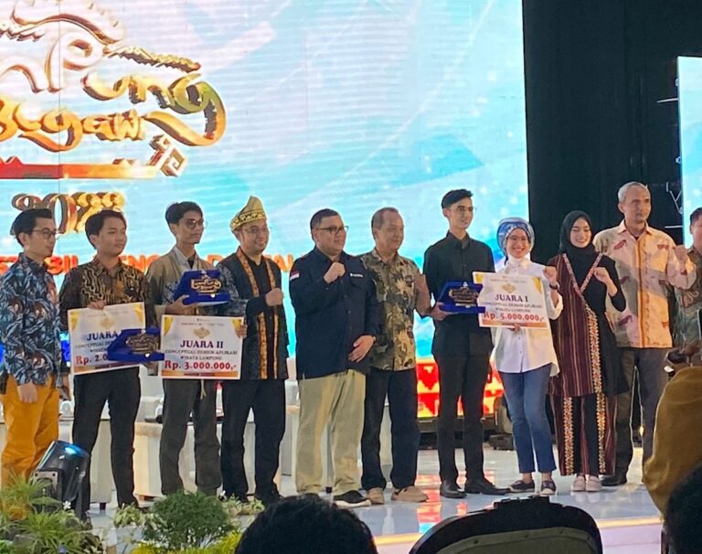Mahasiswa Unila Raih Juara Tiga dalam Lomba Conceptual Design Aplikasi Wisata